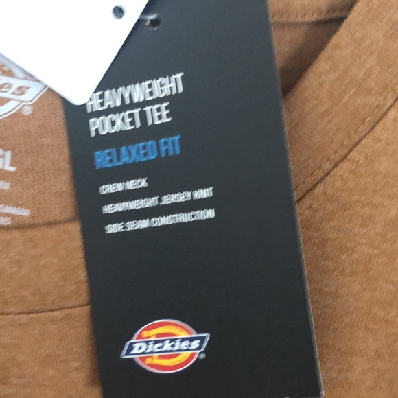 Mens Dickies Heavyweight Bundle Flannel + Pocket Tee - Picture 15 of 17